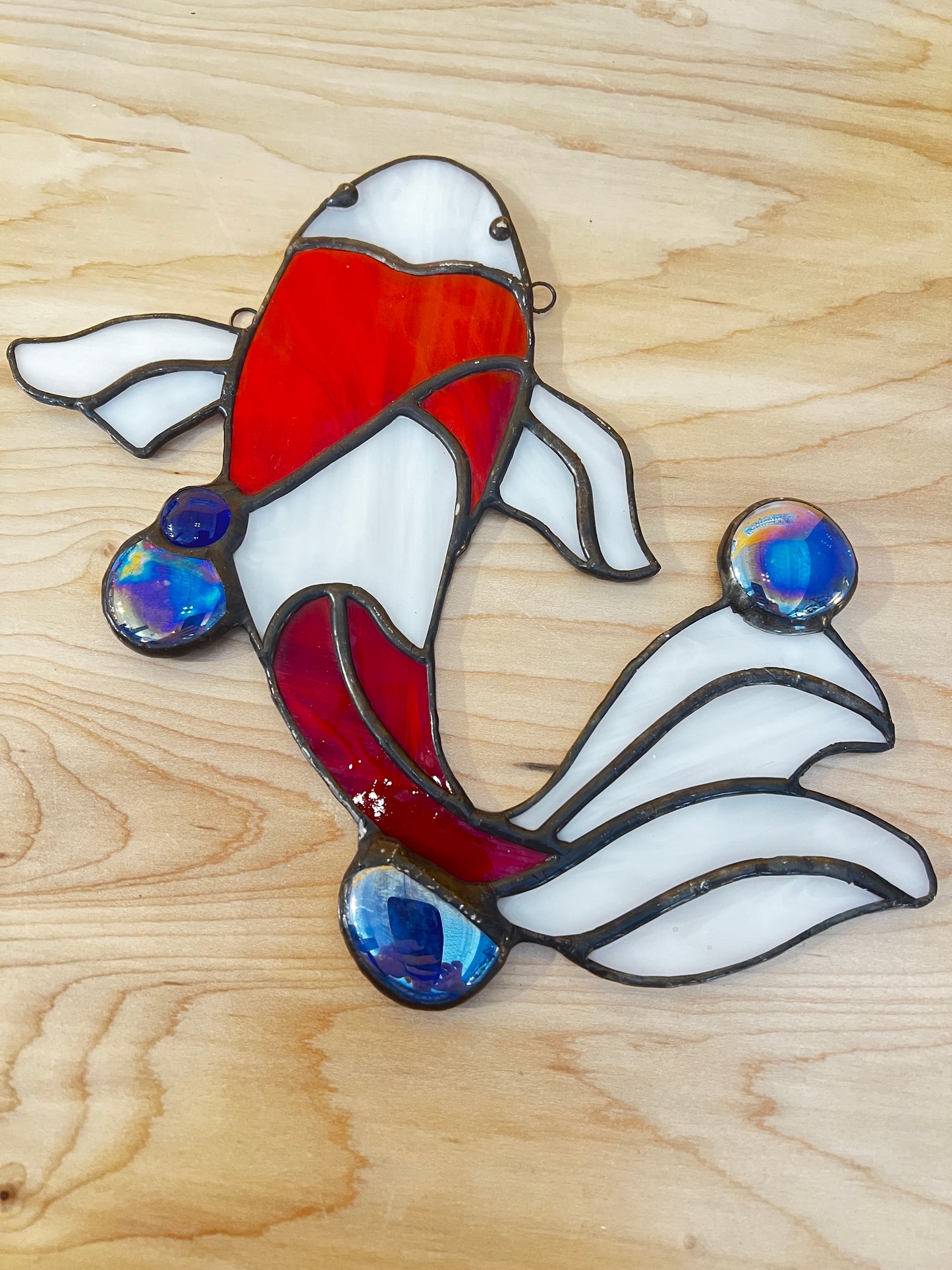 Koi Fish-stained glass