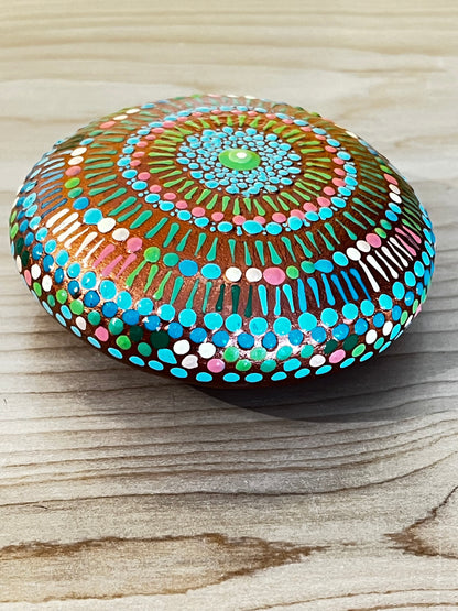 Easter Mandala on Copper Rock